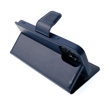 iPhone 16 Strong Shockproof Flip Wallet Case Cover: Card Holder, Magnetic Closure - Black